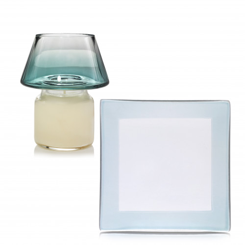 savoy-small-shade-and-and-Tray-Ombre-on-Clear-Glass